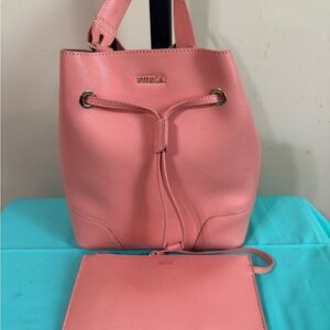 Furla Coral Bucket Bag with Pouch